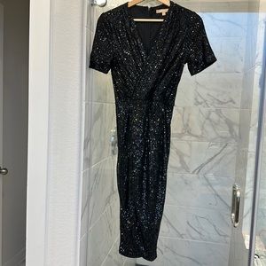 Brand new Black sequin dress size small